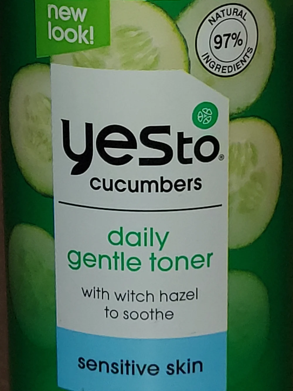 Yes To Cucumbers Daily Gentle Toner - Green